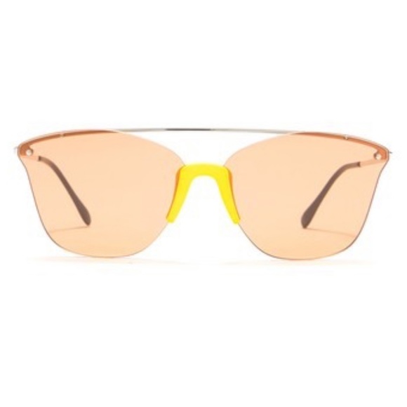 NWT PRADA LINEA ROSSA 64mm Cat Eye Sunglasses - Picture 3 of 9